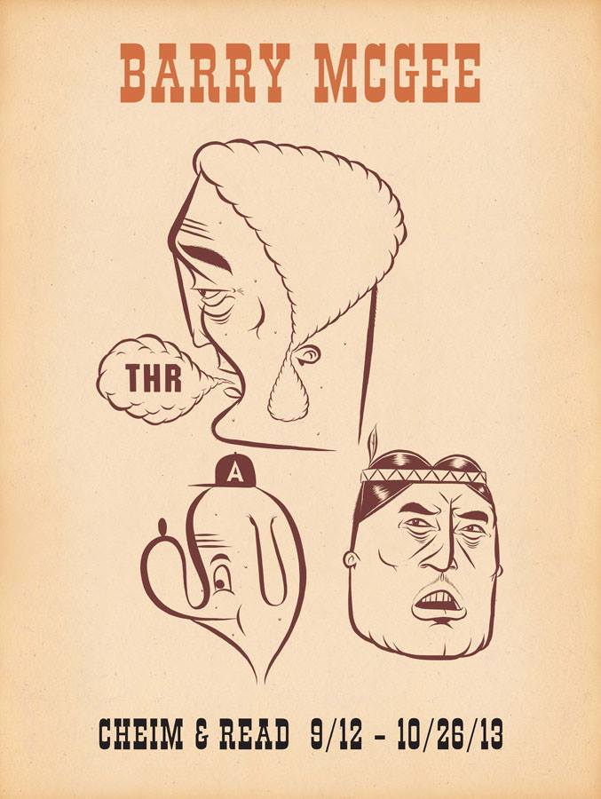 Barry McGee, Cheim & Read, NY, 2013