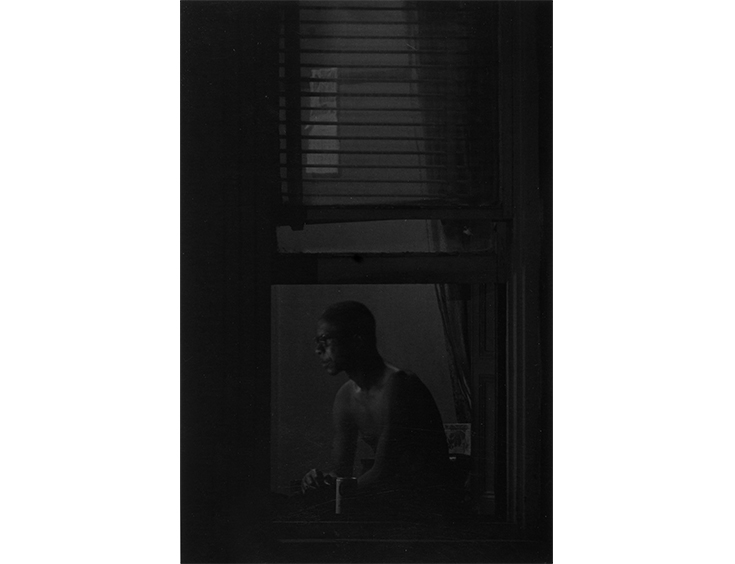Roy DeCarava, Man in Window, 1978
