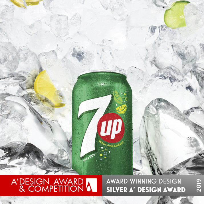 7UP Global Brand Refresh Drink Packaging by PepsiCo Design & Innovation