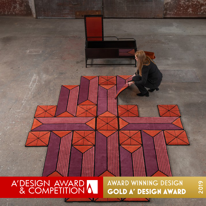 Astron Shape Shifting Rug Shape Shifting Rug by Ingrid Kulper