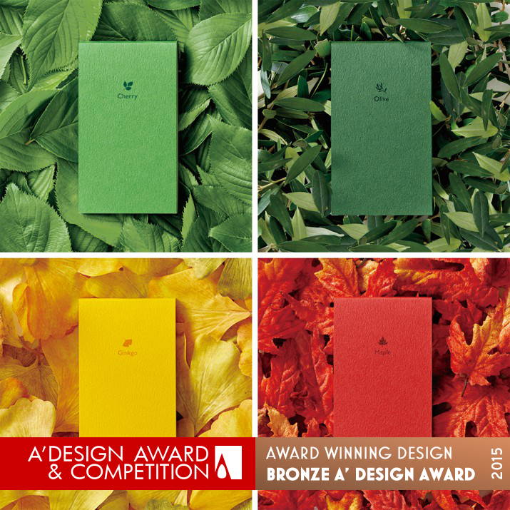 Seasonal Colors Memo pad set by Katsumi Tamura