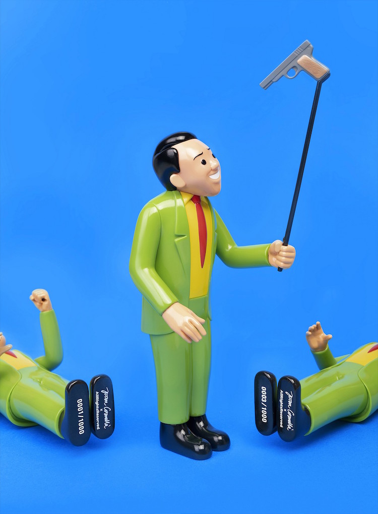 "Selfie Stick" Vinyl Toys