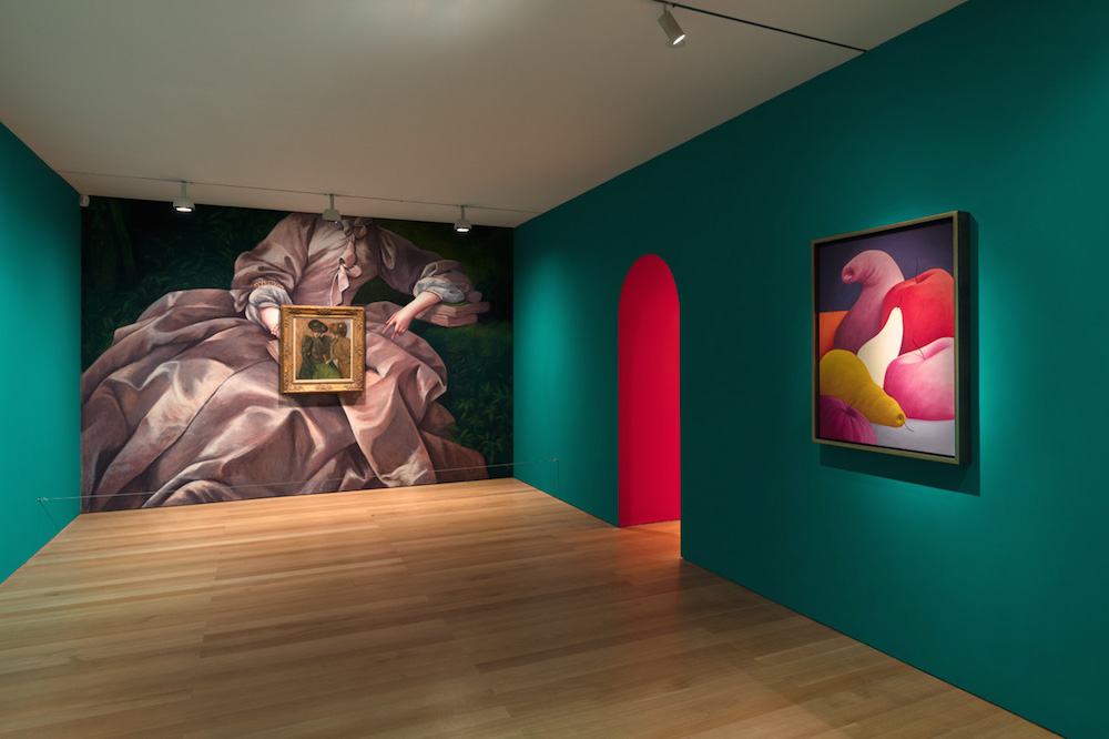Installation view of "Nicolas Party: Pastel" at The FLAG Art Foundation, 2019. Photography by Steven Probert.