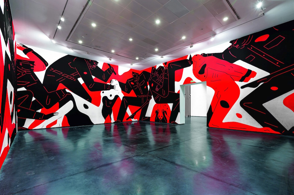 Cleon Peterson Installation View