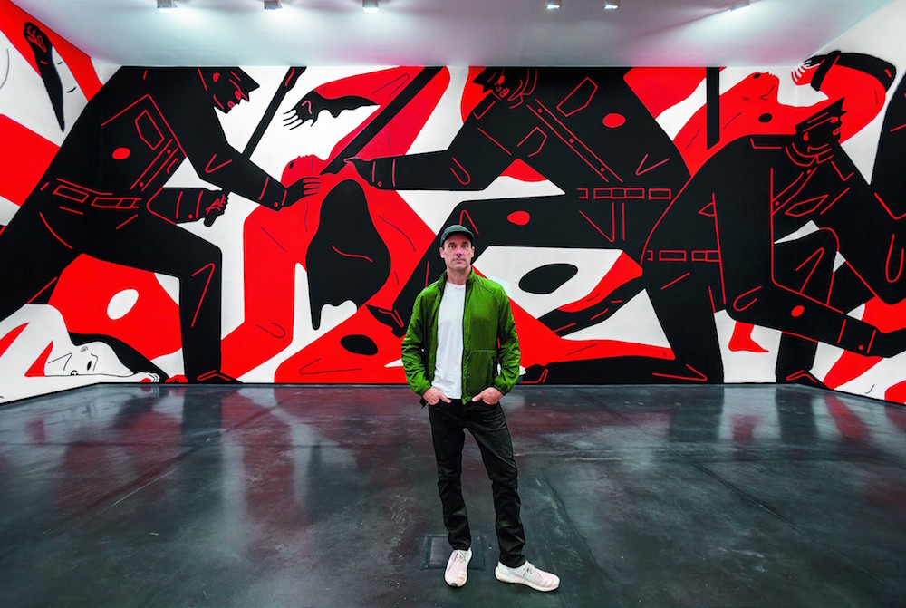 Cleon Peterson Installation View