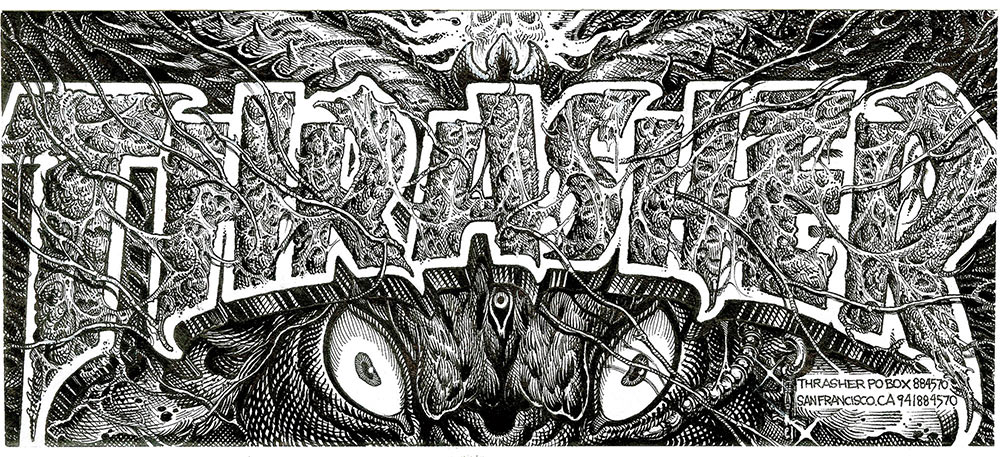 thrasher art