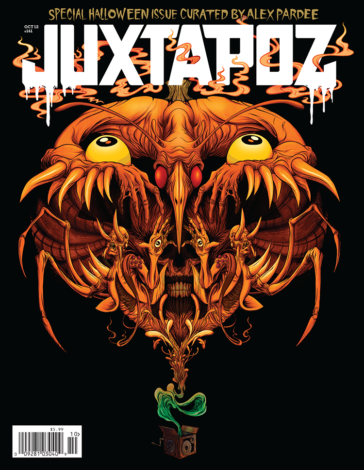Alex Pardee curated Halloween issue, October 2012