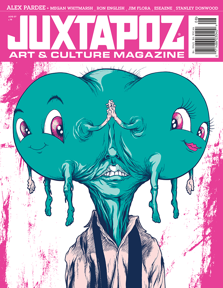 Alex Pardee cover, August 2007