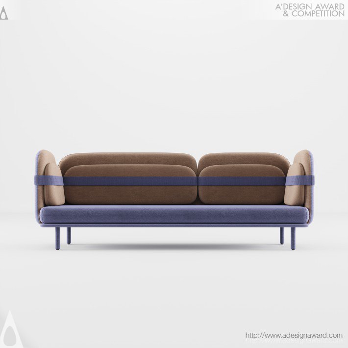 Bandage Sofa by Olga Bogdanova and Elena Prokhorova
