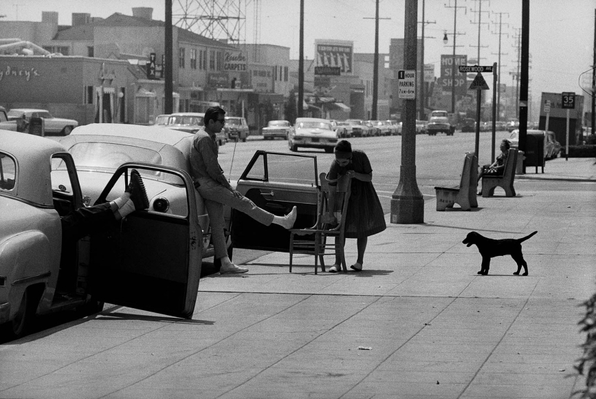treet Scene (La Cienega and Rosewood Ave., Los Angeles), 1961-67