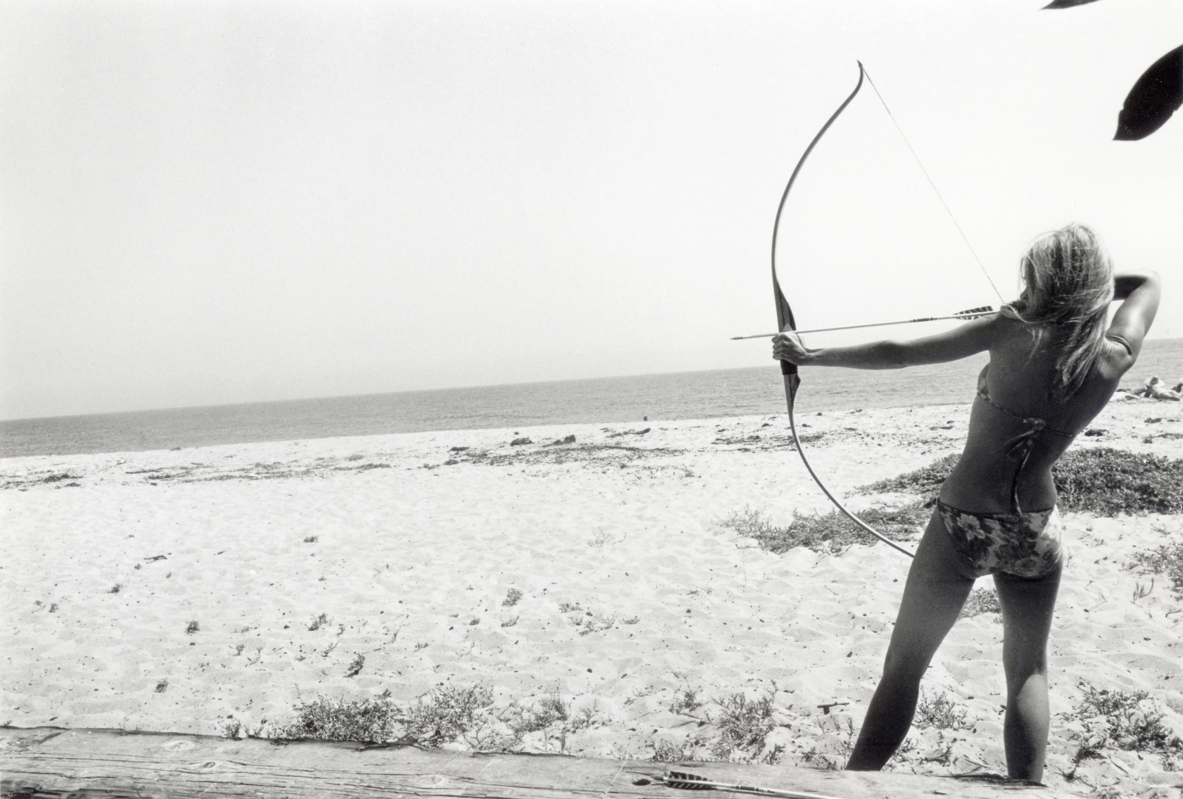 Jane Fonda (target practice beach) Malibu, 1965