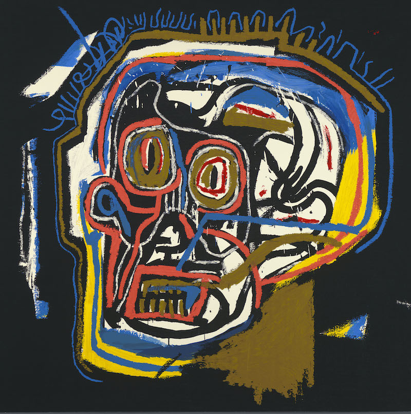  Jean-Michel Basquiat, Untitled (Head), edition PP 1/5, 1983/2001, Screenprint, 40 x 40 inches. Collection of Jordan D. Schnitzer. © Estate of Jean-Michel Basquiat. Licensed by Artestar, New York.
