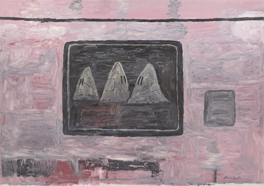Philip Guston Blackboard, 1969 oil on canvas overall: 201.93 × 284.48 cm (79 1/2 × 112 in.) Philip Guston Estate © The Estate of Philip Guston