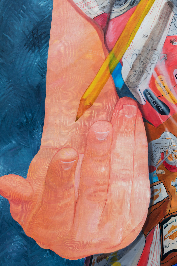 Pencil Flipper (detail)