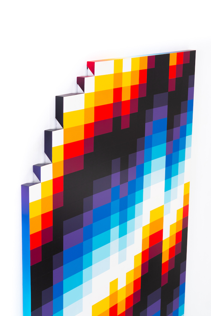 CHROMADYNAMICA MSS, 2020 Enamel on aluminum composite panel