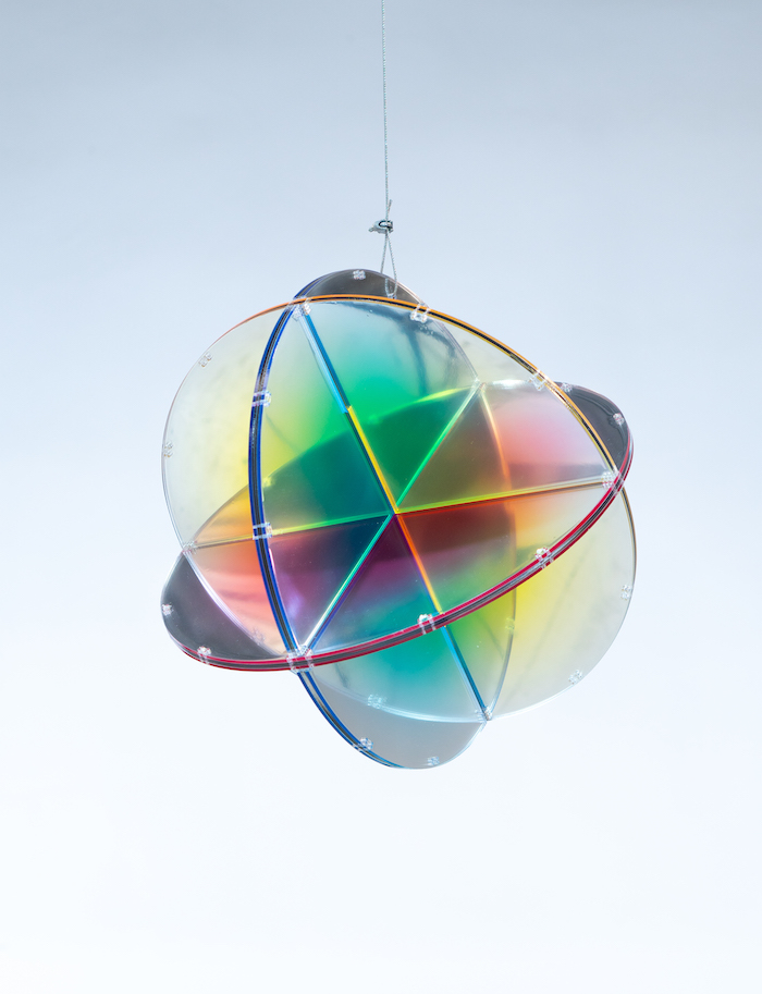 SUBTRACTIVE VARIABILITY DIMENSIONAL #5, 2020 UV paint on PMMA