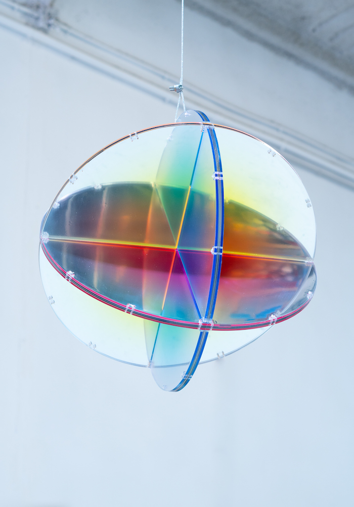 SUBTRACTIVE VARIABILITY DIMENSIONAL #5, 2020 UV paint on PMMA