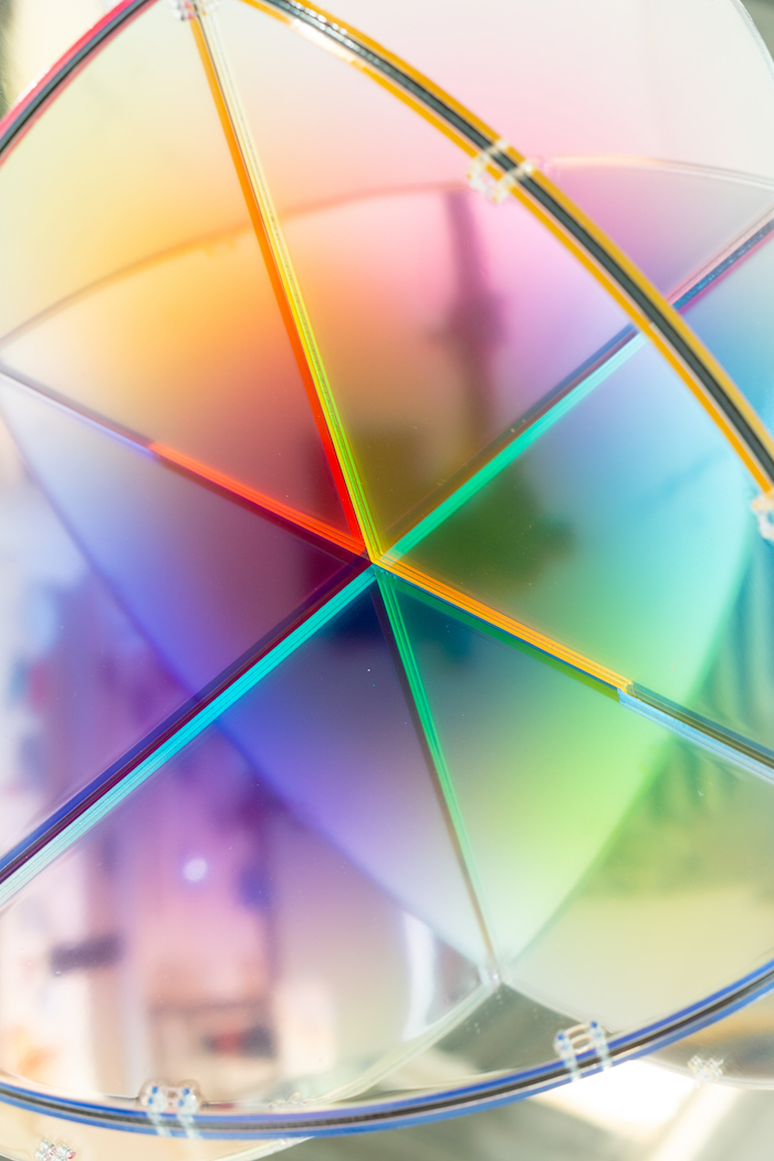 SUBTRACTIVE VARIABILITY DIMENSIONAL #5, 2020 UV paint on PMMA