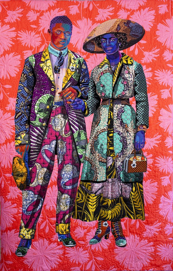 Broom Jumpers, 2019 Cotton, silk, wool and velvet 98 x 58 in. (248.9 x 147.3 cm) Mount Holyoke College Art Museum South Hadley, Massachusetts