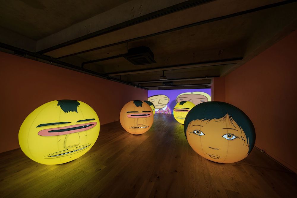OSGEMEOS: You Are My Guest Installation view, Storage by Hyundai Card, Seoul, 2020, Photo by Jeon Byung Cheol. Courtesy Storage by Hyundai Card.