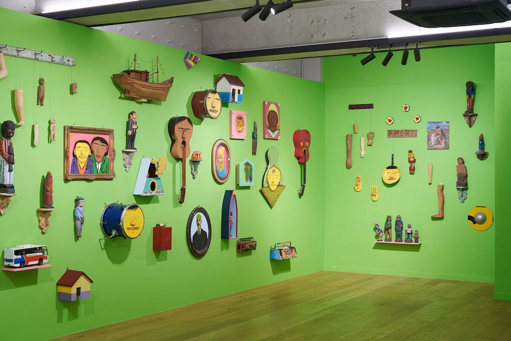 OSGEMEOS: You Are My Guest Installation view, Storage by Hyundai Card, Seoul, 2020, Photo by Jeon Byung Cheol. Courtesy Storage by Hyundai Card.