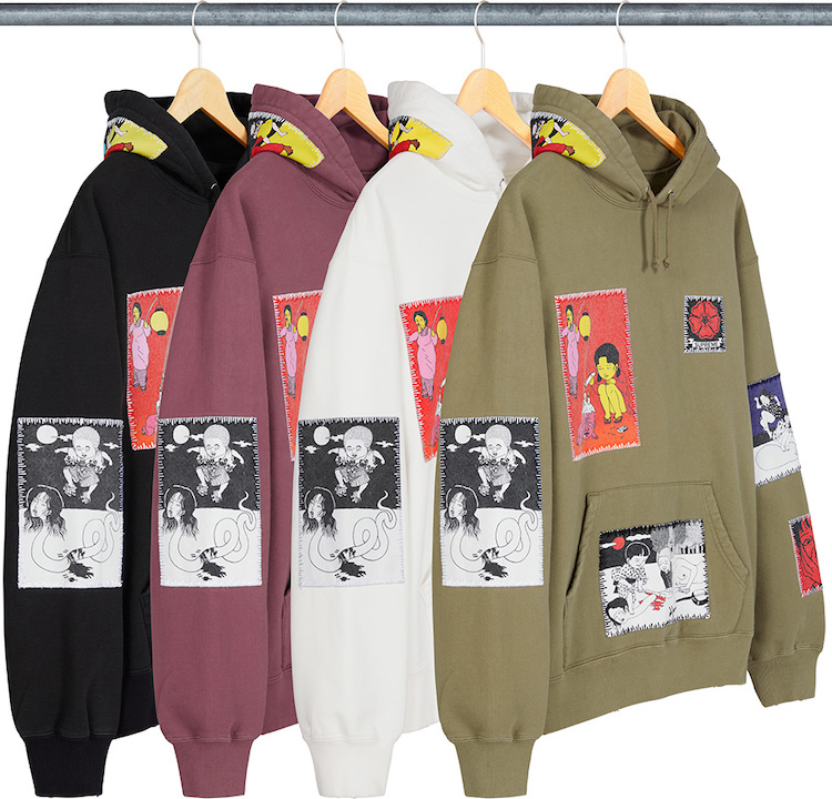 animals hooded sweatshirt supreme