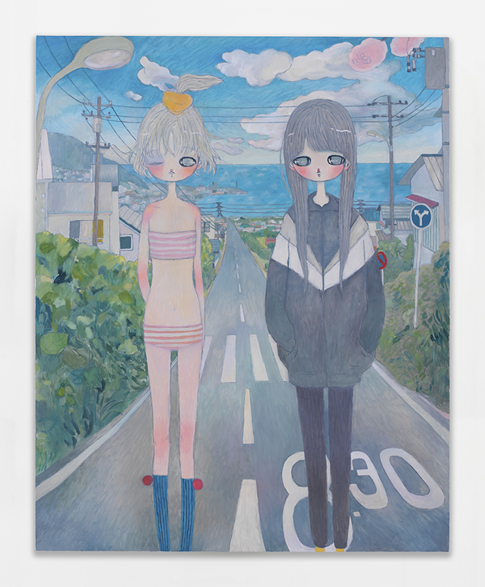 Aya Takano moment, 2020 Oil on canvas 162x130cm All images: ©Aya Takano/Kaikai Kiki Co., Ltd. All Rights Reserved. Courtesy of Perrotin.