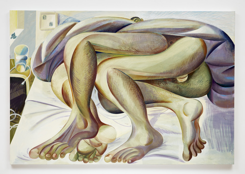The Sleepers, 2020 Oil on canvas 65 x 95 inches