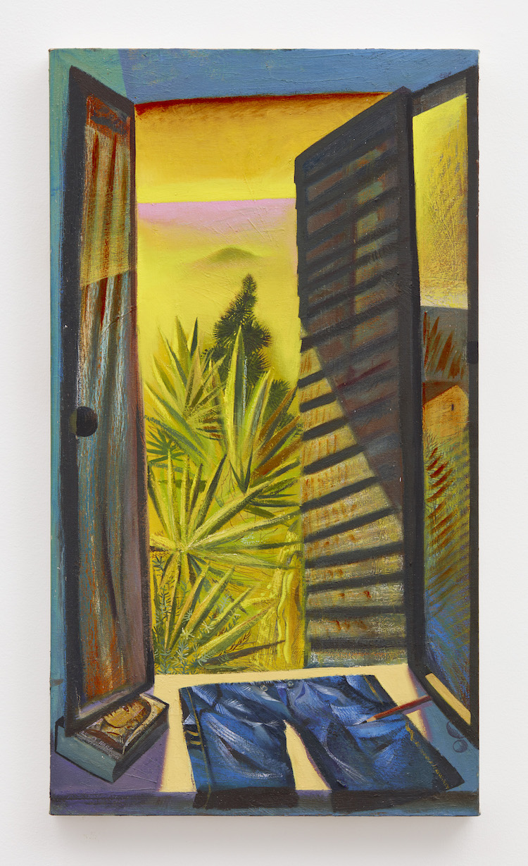 View of Monte Cristo, 2020 Oil on canvas 36 x 20 inches
