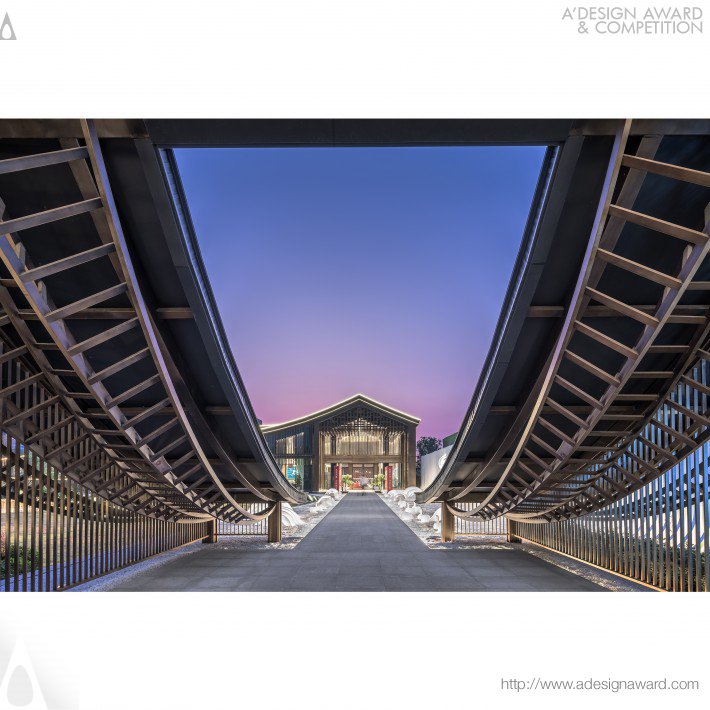 Yuzhou Langting Mansion Exhibition Center by Tengyuan Design