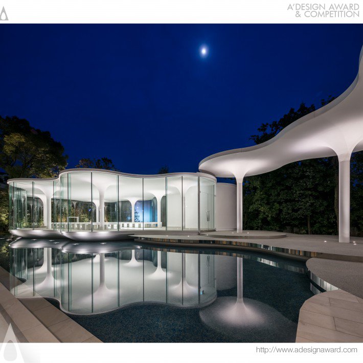 Cloud of Luster Wedding Chapel by Tetsuya Matsumoto