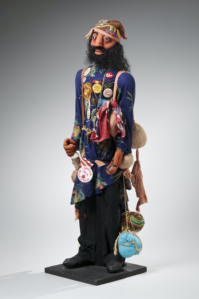 Faith Ringgold, Ben, 1978. Soft sculpture/mixed media, 39 x 12 x 12. Toledo Museum of Art (Toledo, Ohio) Image Credit: © 2020 Faith Ringgold / Artists Rights Society (ARS), New York, Courtesy ACA Galleries, New York