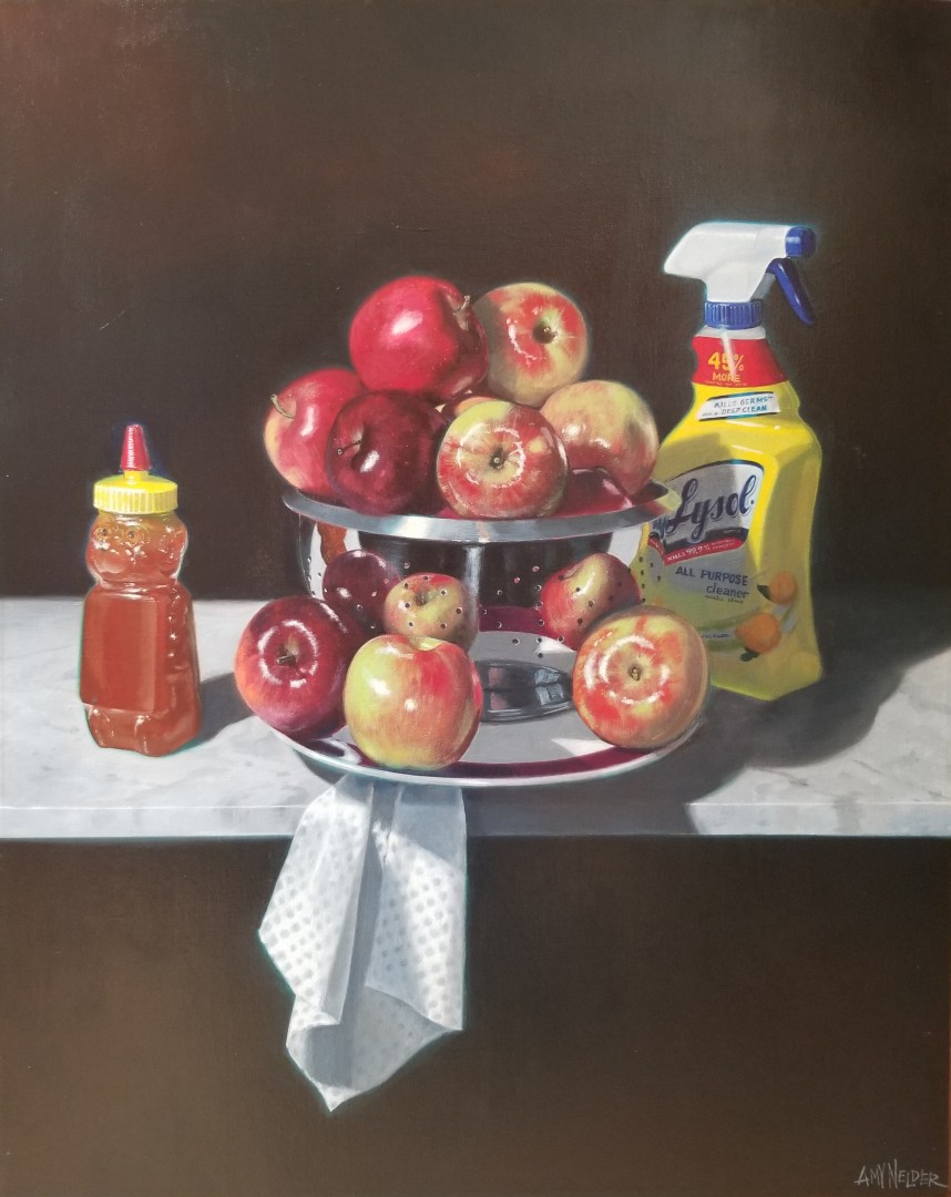 Apples and Honey 2020,  Artist: Amy Nelder