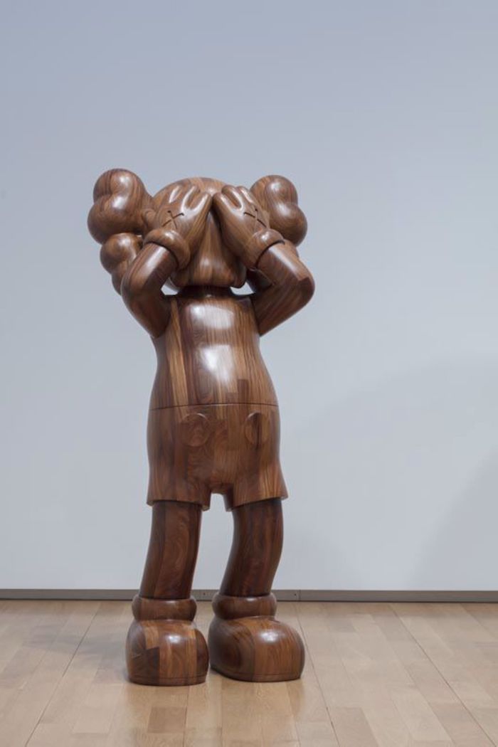 KAWS (American, born 1974). AT THIS TIME, 2013. Wood, 103 15/16 × 44 1/16 × 39 3/8 in. (264 × 112 × 100 cm). © KAWS. (Photo: Todora Photography, LLC)