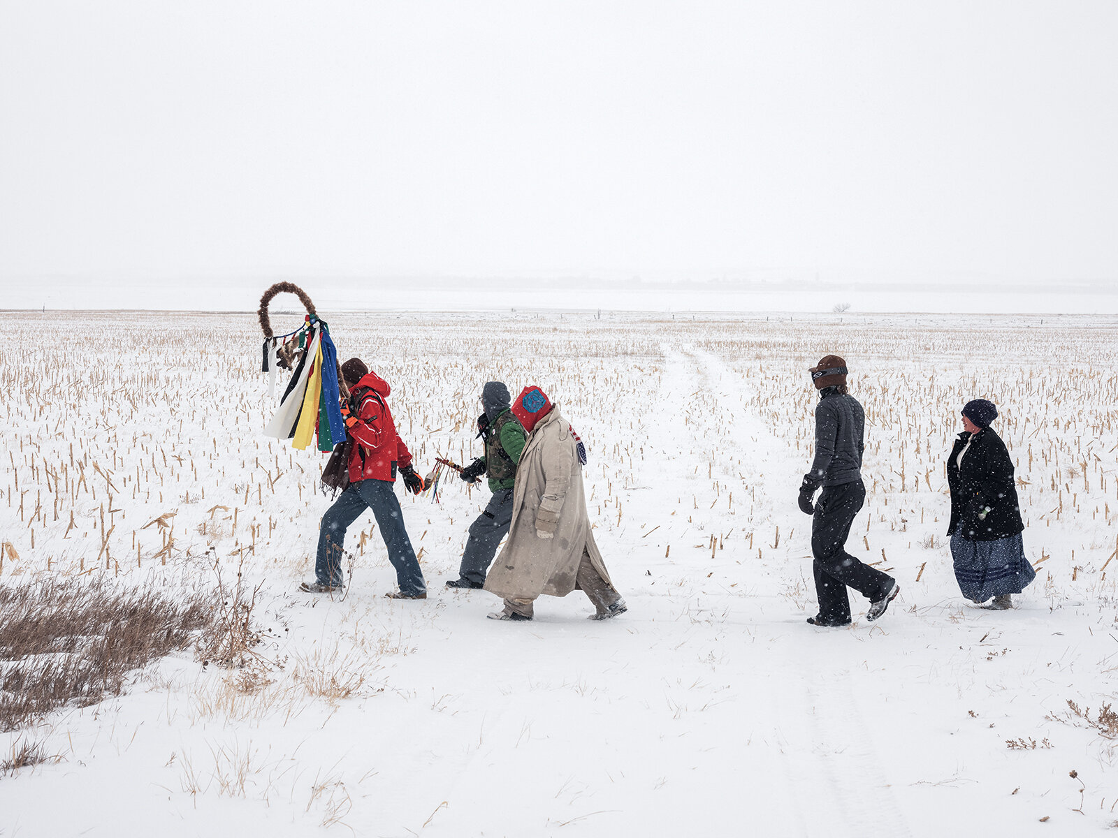 Standing Rock Prayer Walk, North Dakota 2018 © Mitch Epstein