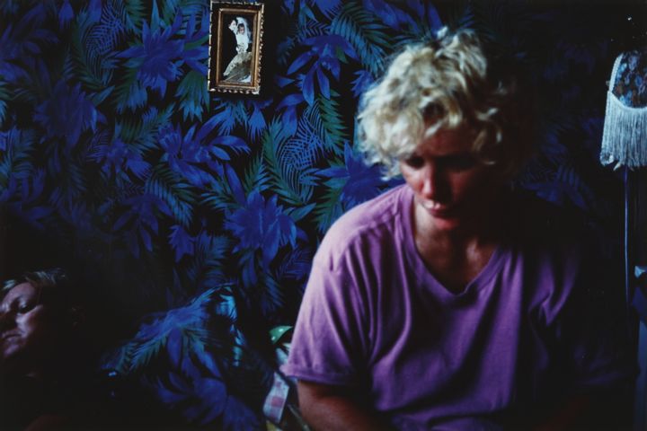 Nan Goldin, Cookie and Sharon on the Bed, Provincetown, MA, Sept. 1989, 1989