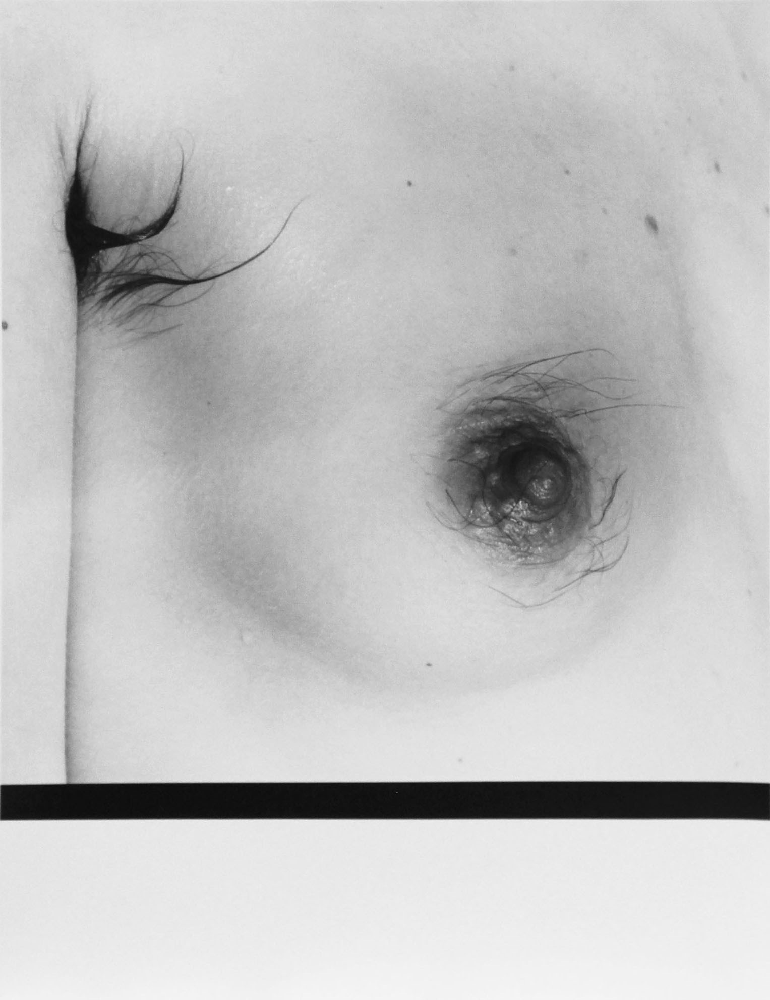 Moyra Davey, “Armpit” (1984), from The Shabbiness of Beauty by Moyra Davey & Peter Hujar (MACK, 2021)