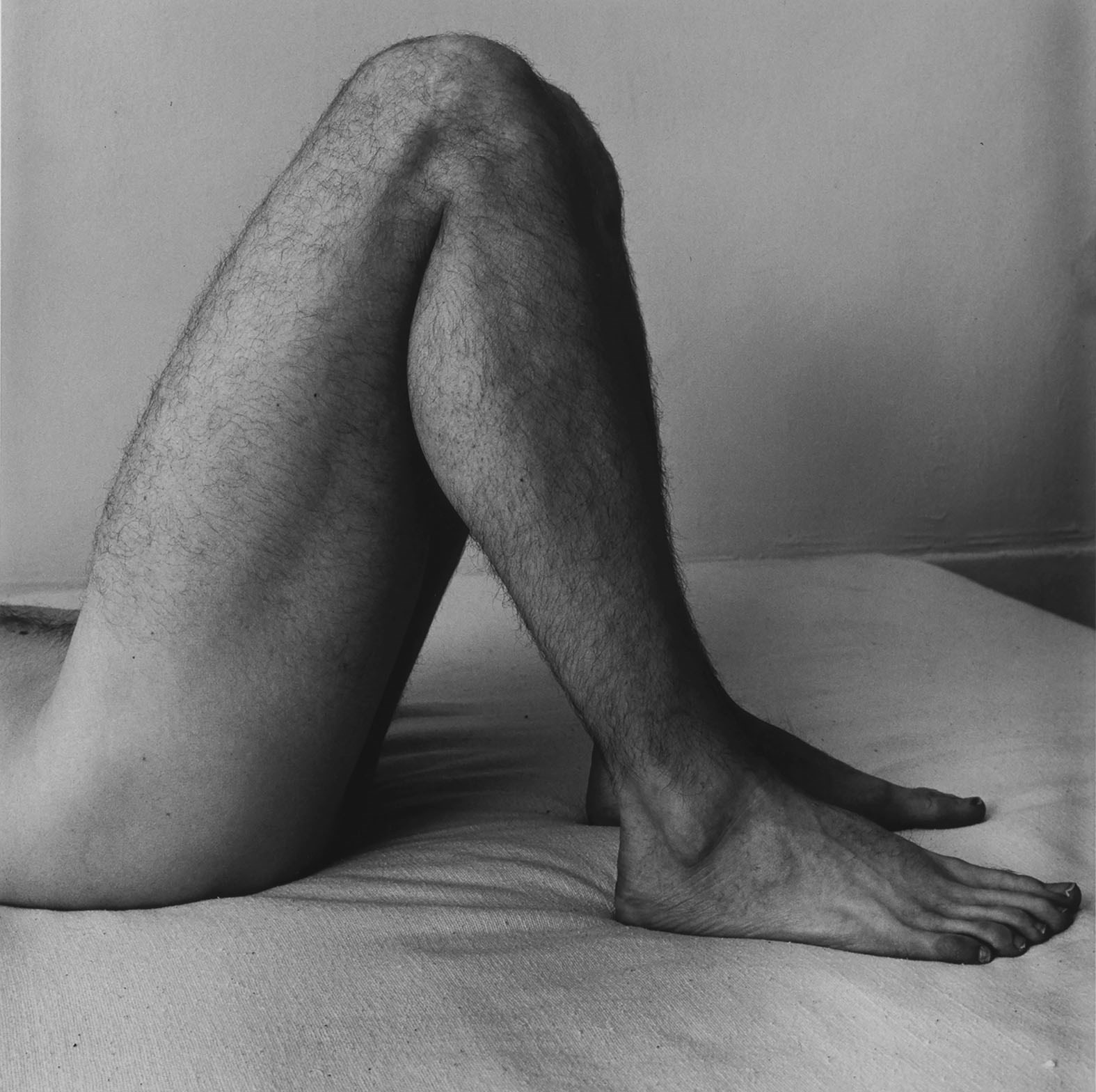 Peter Hujar, “Paul’s Legs” (1979) from The Shabbiness of Beauty by Moyra Davey & Peter Hujar (MACK, 2021)