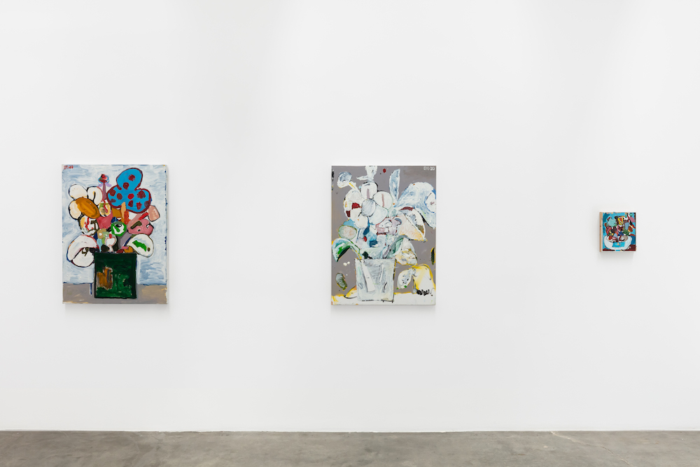 Eddie Martinez Green Thumb
Installation view, 2021 Blum & Poe, Los Angeles © Eddie Martinez, Courtesy of the artist, Blum & Poe, Los Angeles/New York/Tokyo Photo: Jenalee Harmon