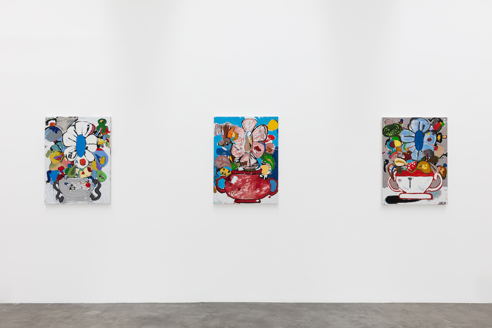 Eddie Martinez Green Thumb
Installation view, 2021 Blum & Poe, Los Angeles © Eddie Martinez, Courtesy of the artist, Blum & Poe, Los Angeles/New York/Tokyo Photo: Jenalee Harmon