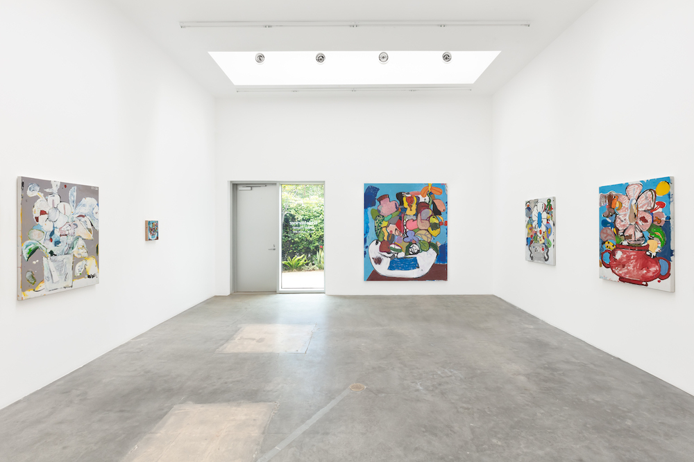 Eddie Martinez Green Thumb
Installation view, 2021 Blum & Poe, Los Angeles © Eddie Martinez, Courtesy of the artist, Blum & Poe, Los Angeles/New York/Tokyo Photo: Jenalee Harmon