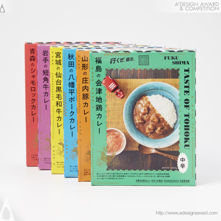 Taste of Tohoku Packaging by Dodo Design Co., Ltd.