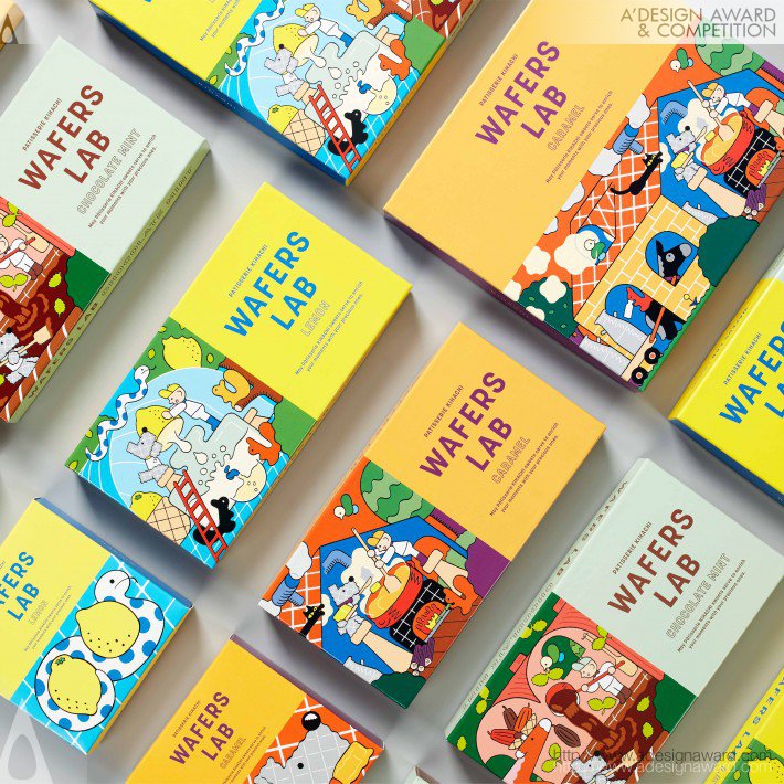 Wafers Lab Packaging by Dodo Design Co., Ltd.