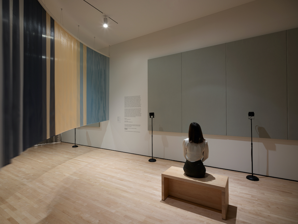 Wu Tsang, New Work: Wu Tsang Presents Moved by the Motion, 2021 (installation view); SFMOMA; photo: Katherine Du Tiel