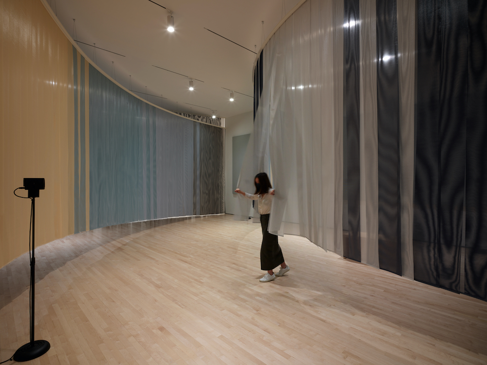 Wu Tsang, New Work: Wu Tsang Presents Moved by the Motion, 2021 (installation view); SFMOMA; photo: Katherine Du Tiel
