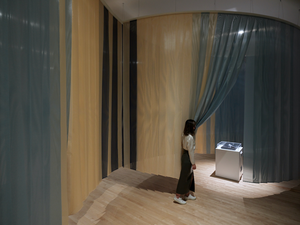 Wu Tsang, New Work: Wu Tsang Presents Moved by the Motion, 2021 (installation view); SFMOMA; photo: Katherine Du Tiel