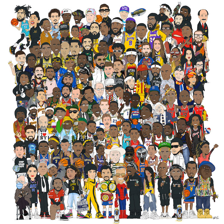 NIKE NBA PHOTO T-SHIRT COLLECTION — DUSTIN O. CANALIN