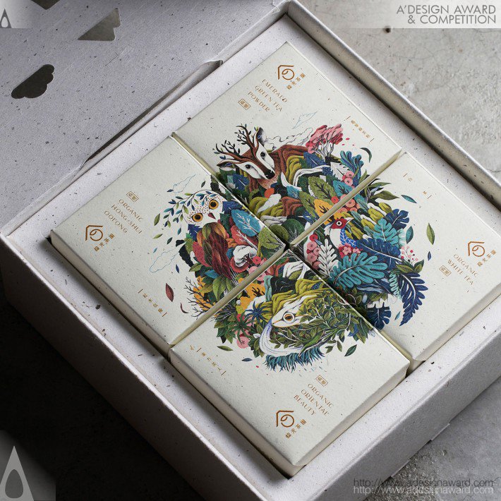 Green Light Tea Garden Packaging by Ren Huang Fang