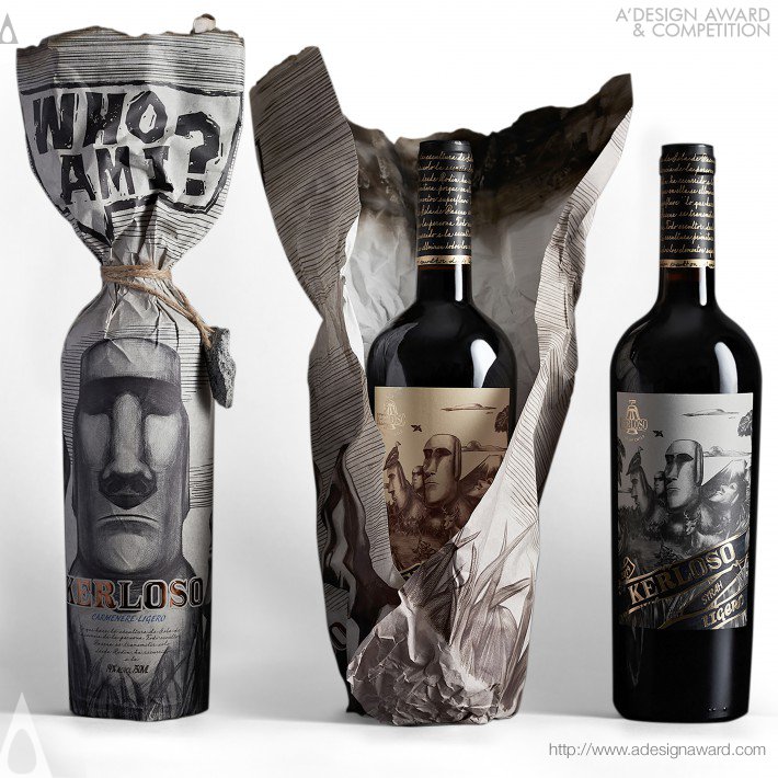 Kerloso Wine Packaging by Langcer Lee