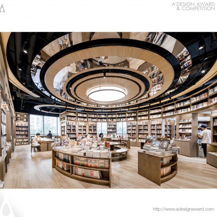 Taicang Readzone Bookstore by Cheng Yu Hsieh